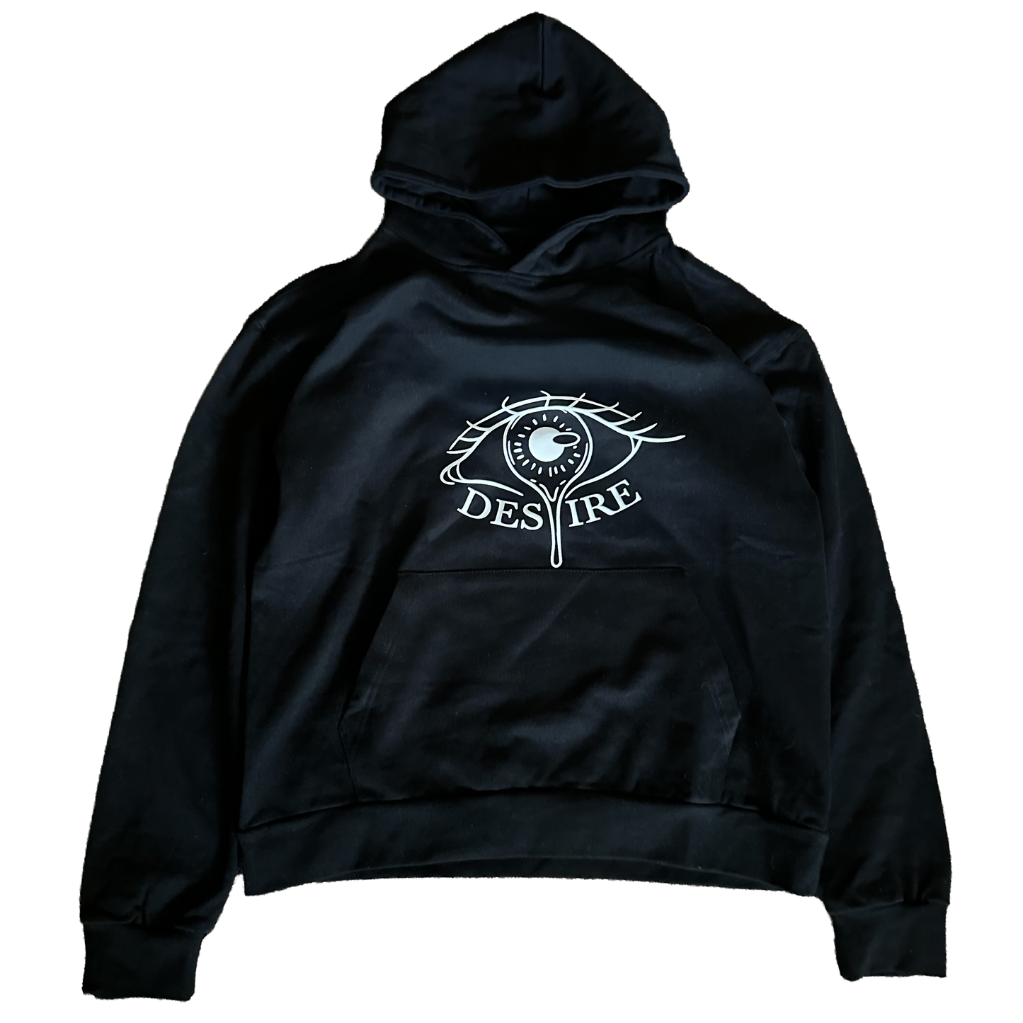 CLASSIC EYE LOGO HOODIE - BLACK