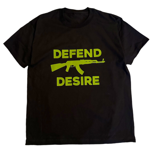 DEFEND DESIRE - BLACK TEE