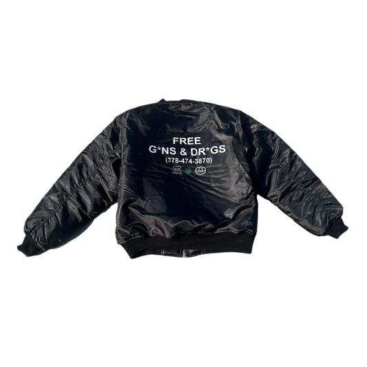 FREE G*NS & DR*GS BOMBER