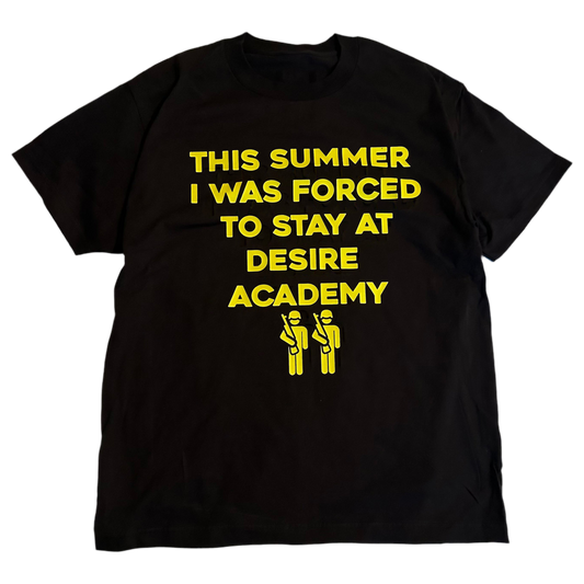 FORCED TO STAY - BLACK TEE