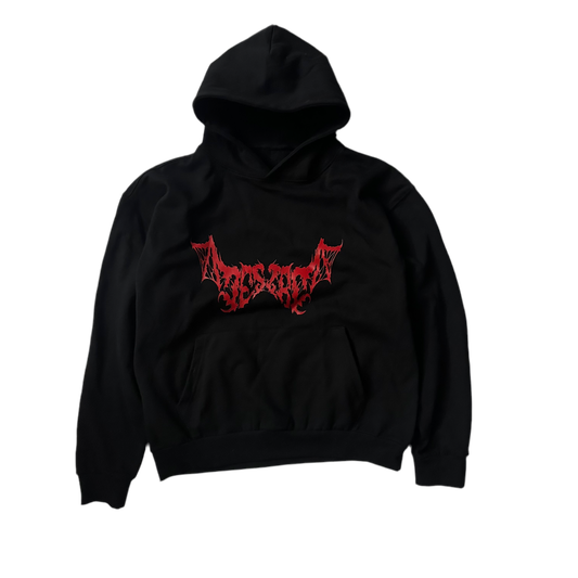 RED V2 METAL LOGO HOODIE